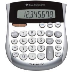 Photo TEXAS INSTRUMENTS : Calculatrice de poche - TI-1795SV