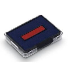 Photo TRODAT : Cassette de rechange pour tampon 6/50/2 - Bleu/Rouge - 51 50321