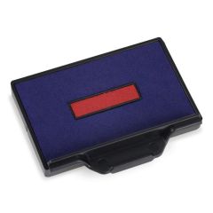 Photo TRODAT : Cassette de rechange pour tampon 6/56/2 - Bleu/Rouge - 51 56321