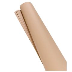 Photo Papier kraft uni pour tableau de conférence - Marron - 80 g/m² : FRANKEN Lot de 50