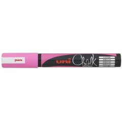 Marqueur à craie liquide Chalk PWE - Rose fluo : UNI-BALL photo