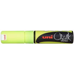 Marqueur à craie liquide Chalk PWE - 8 mm - Jaune fluo : UNI-BALL photo