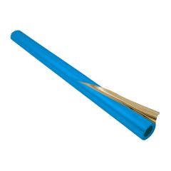 Feuille d'Aluminium - Bleu/Or - 500 mm x 10 m FOLIA Image