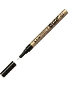 Marqueur permanent SUPER COLOR Extrafin - Or PILOT image