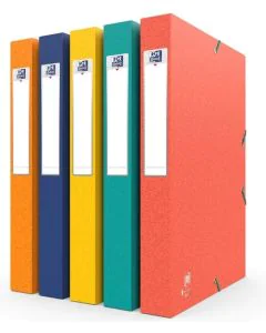 Boîte de classement Dos 35 mm - Assortiment OXFORD Bicolor Recyc+