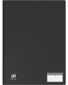 Protège-documents Memphis de 30 Pochettes - Noir : OXFORD Visuel