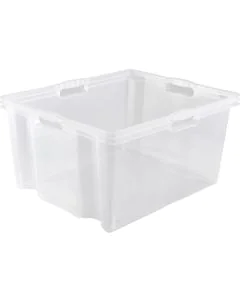Bac de rangement Multi-Box XXL - 44 litres - Incolore : KEEEPER Modèle