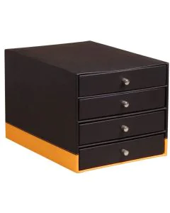 Module de classement - simili- cuir- Noir : 118866C RHODIA image