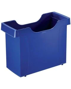 Photo Bac de rangement pour Dossiers suspendus - Bleu : LEITZ Uni Plus 1908-00-35