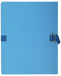 Chemise à sangle toilée - Bleu clair EXACOMPTA Photo