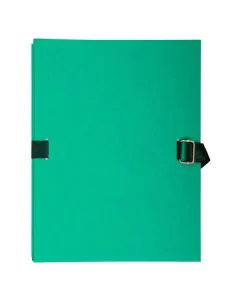 EXACOMPTA Chemises toilées à sangle - Vert clair 223090E