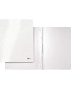 Photo Chemise à lamelles en PP - Blanc perle : LEITZ 3001-00-01