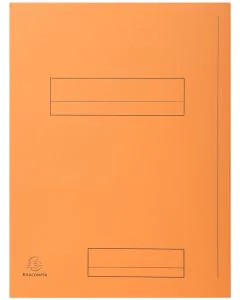 Lot de 50 Chemises rigides imprimées - Orange EXACOMPTA Super 210 Image