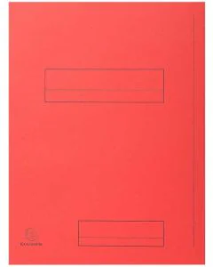 Lot de 50 Chemises rigides imprimées - Rouge EXACOMPTA Super 210 Image