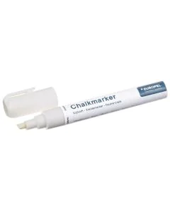 Marqueur à craie - 6 mm - Blanc : EUROPEL modèle