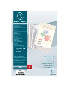 5010E Pochettes perforées Exacompta A4 vertical