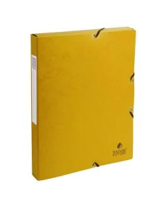 EXACOMPTA Boîtes de classement 50309E  - Dos 25 mm Jaune