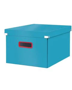 Boîte de rangement Click & Store Cosy M - 281 x 370 x 200 mm - Bleu : LEITZ image