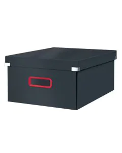 Boîte de rangement Click & Store Cosy L - 369 x 482 x 200 mm - Gris : LEITZ image