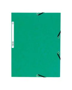 Lot de 50 chemises à élastiques 55303E Vert Exacompta