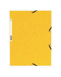 Lot de 50 chemises à élastiques 55309E Jaune Exacompta