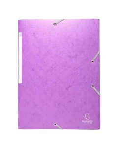 EXACOMPTA 55957E - Chemises à élastiques Scotten - Violet