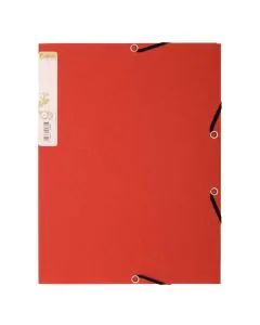 56985E EXACOMPTA : Chemises Forever à élastiques - Rouge