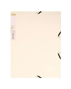 EXACOMPTA : Chemises Forever à élastiques - Sable 56986SE fermé