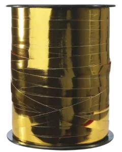 Ruban cadeau bolduc - Cognac Métallique : CLAIREFONTAINE image