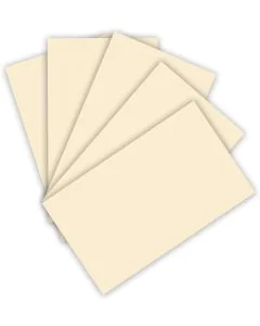 Carton de Bricolage A4 - Beige - 300 g/m² : FOLIA Lot de 50 Visuel