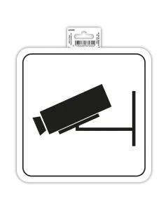 Vidéo Surveillance - Panneau adhésif 200 mm EXACOMPTA
