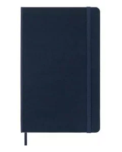 Carnet de Notes Ligné 21 x 13 cm L/A5 - Bleu Classic MOLESKINE 