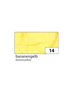 Soie de paille - Jaune Banane - 470 x 640 mm : FOLIA Photo