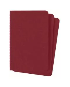 Carnet de Notes Ligné 21 x 13 cm - Rouge MOLESKINE Lot de 3