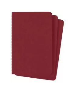 Carnet de Notes Uni 21 x 13 cm - Rouge MOLESKINE Lot de 3