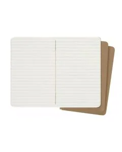 Carnet de Notes Ligné 21 x 13 cm - Marron MOLESKINE Lot de 3