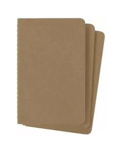 Carnet de Notes Uni 21 x 13 cm - Marron MOLESKINE Lot de 3
