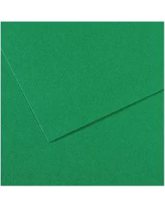 Feuille de papier dessin Mi-teintes - Vert herbe - 500 x 650 mm : CANSON Photo