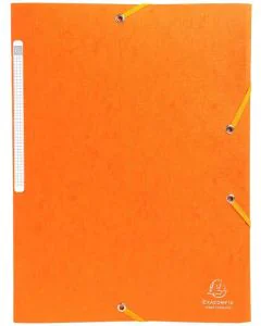 Chemise à élastiques 3 rabats Scotten - Orange EXACOMPTA Image