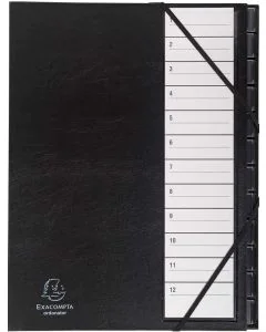 EXACOMPTA : Trieur numérique - 12 compartiments 625665E photo