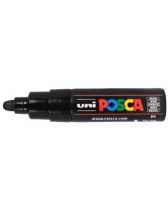 Marqueur peinture Posca PC7M - Noir : UNI-BALL Image
