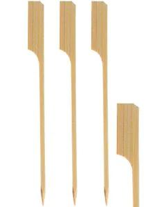 Photo Brochette pour grillades en bambou - 250 mm PAP STAR Golf 