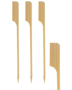 Photo Pique apéritif en bambou - 180 mm PAP STAR Golf