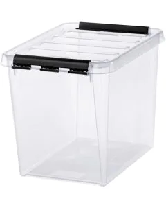 Photo Boîte de rangement avec couvercle - 14 litres - Incolore SMARTSTORE Classic 11