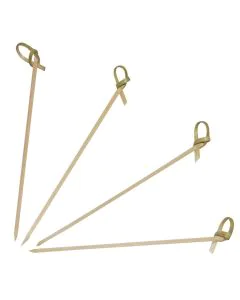 Photo Pique apéritif en bambou - 90 mm NATURE STAR Loop