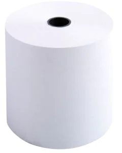 Photo Lot de 50 bobines pour machine à calculer - 70 x 70 x 12 mm (40513E d'Exacompta)