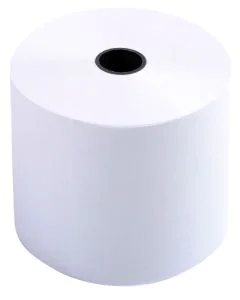 Photo Lot de 50 bobines pour machine à calculer et caisse - 57 x 70 x 12 mm (40592E d'Exacompta)