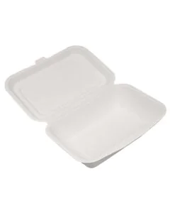 Photo Boîte à repas en canne à sucre - 170 x 125 x 49 mm NATURE STAR