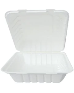 Photo Boîte à repas en canne à sucre - 185 x 135 x 65 mm NATURE STAR