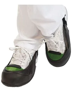 Photo Paire de surchaussures de sécurité - 44-50 - Noir/Vert HYGOSTAR